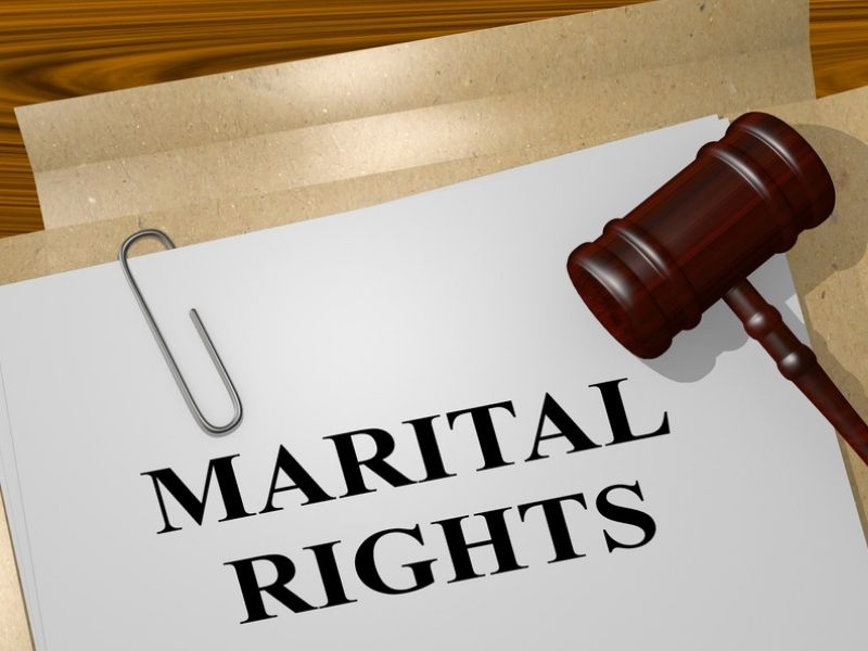 document with martial rights written on it