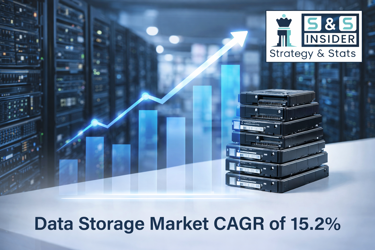 Data Storage Market Set to Soar to $674.92 Billion by 2032 Driven by Cloud and Edge Innovations